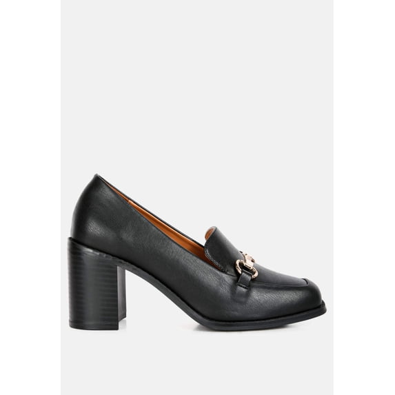 Boss Fav Classic Block Heel Loafers