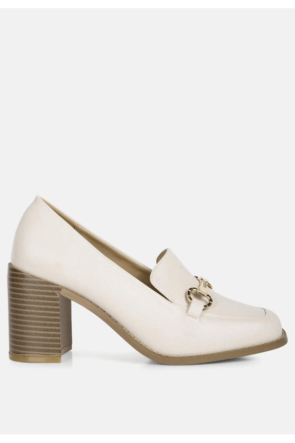 Boss Fav Classic Block Heel Loafers