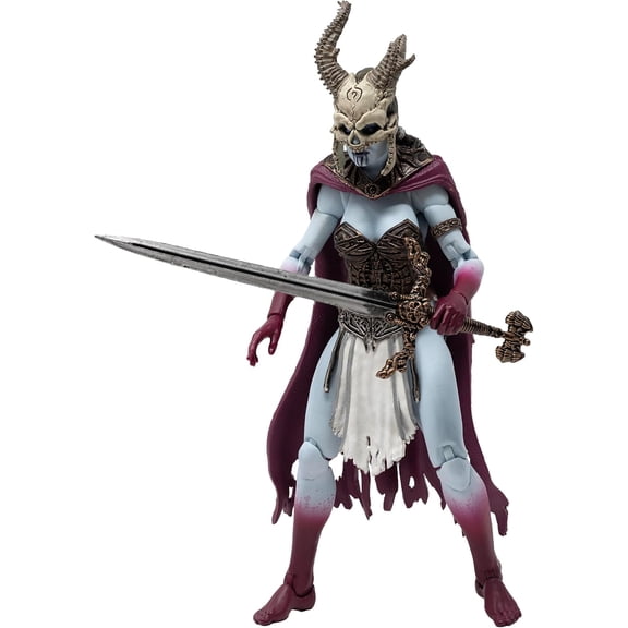 Boss Fight Studio Court of the Dead Kier 1:12 Scale Action Figure - Highly Articulate Collectible Figurine with Accessories Including True Face Mask and 3 Sets of Interchangeable Hands