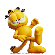Boss Fight Studio Garfield the Cat Action Figure   Highly Articulate Collectible Figurine with Tray of Lasagna, Teddy Bear Pooky, and Interchangeable Expression