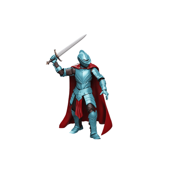 Boss Fight Studio Hero H.A.C.K.S. Accord Paladin Action Figure - Highly Articulated Collectible and Customizable Figurine with Interchangeable Parts and Accessories - 1:18 Scale