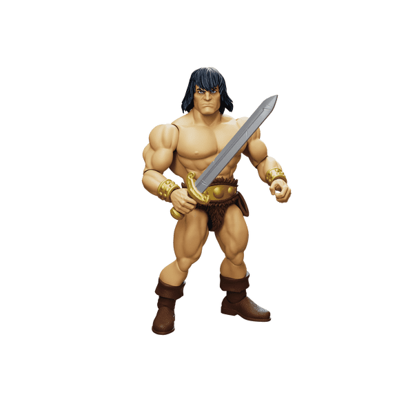 Boss Fight Studio Immortal Champions Conan the Barbarian Action Figure Highly Articulated Collectible Figurine with Accessories 5.5 Scale