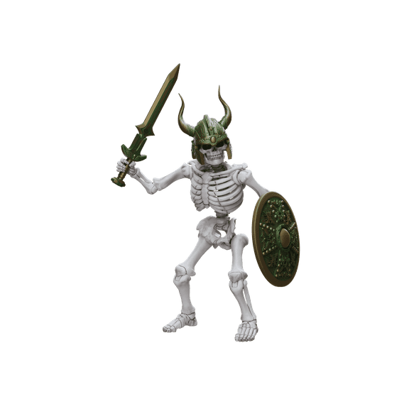 Boss Fight Studio Immortal Champions Undead Skeletal Guardian Action Figure Highly Articulated Collectible Figurine with Accessories 5.5 Scale- Preorder-Shipping April 30th