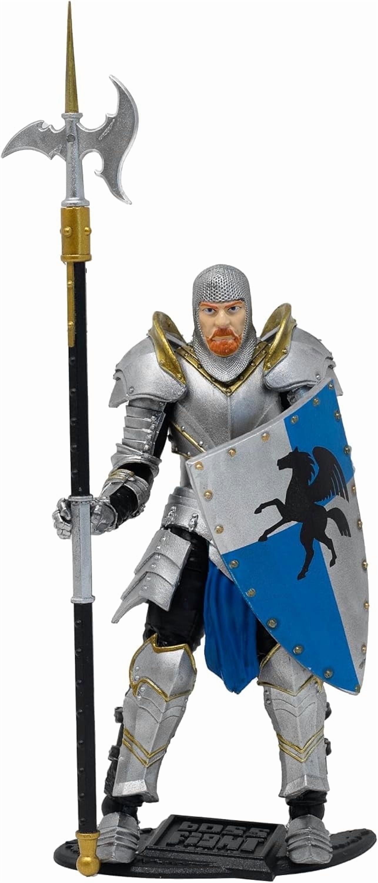 Boss Fight Studio Vitruvian H.A.C.K.S. 10th Anniversary Edition Knight of Accord Action Figure - Highly Articulated Collectible & Customizable Figurine with Interchangeable Parts & Accessories - 1:18