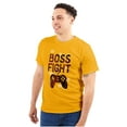 thumbnail image 1 of Boss Fight Video Gaming Controller Men's Big & Tall Crewneck Graphic Tee Brisco Brands 2X, 1 of 5