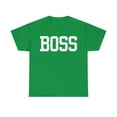 thumbnail image 1 of Boss Funny Tshirts for Dads Hilarious Matching Tees Unisex Heavy Cotton Tee, 1 of 4