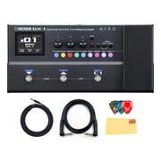 Boss GX-1 Guitar Effects Processor Bundle with Gearlux Instrument & Patch Cable, Picks, and Austin Bazaar Polishing Cloth