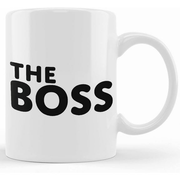 Boss Gift, The Boss Coffee Mug, Boss Retirement Gift, Best Boss Ever, Gift For Boss, Boss Gift For Men, Boss Gift For Women, The Boss, Ceramic Novelty Coffee Mugs 11oz, 15oz Mug, Tea Cup