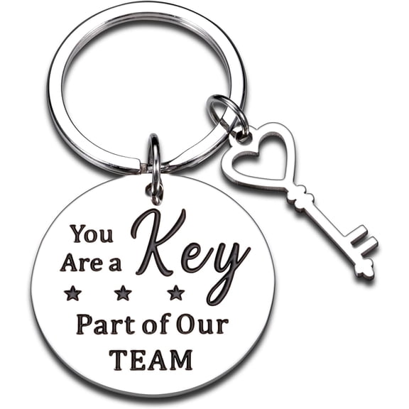Boss Gift Thank You Keychain Employee Appreciation Gifts in Bulk for Colleague Boss Lady Supervisor Team Leader Mentor Friend Retirement Coworker Going Away Farewell Goodbye Gift Birthday Christmas