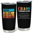 thumbnail image 1 of Boss Gifts for Men, Boss Day Gift for Men Tumbler 20oz, Boss Appreciation Gifts, Boss Birthday Gift for Men, Gifts for Boss Male, Thank You Gift for Boss, 1 of 6