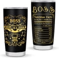 thumbnail image 1 of Boss Gifts for Men, Funny Boss Gifts, Thank You Gifts for Boss 20OZ Tumbler, Worlds Best Boss Gifts Boss''s Day Gifts, Boss Birthday Gift for Men Boss Coffee Mug,Male Boss Appreciation Gifts Cup, 1 of 6