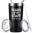 thumbnail image 1 of Boss Gifts for Men - Tears of My Staff - Boss Day Gifts - Christmas, Appreciation, Retirement Gifts for Boss, Employees, Leader - 20oz Boss Tumbler, 1 of 7