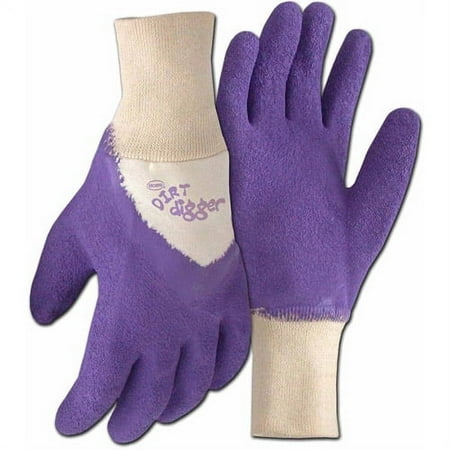 Boss Gloves 8403VM Medium Violet Dirt Digger Gardening Gloves