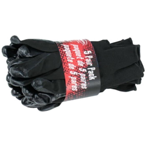 West Chester Protective Gear Nitrile Coated Grip Glove - Large - 5 Pack