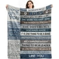 thumbnail image 1 of Boss Lady Gifts for Women - Boss Day Gifts for Her - Gifts for Female Boss Blanket 60"x50" - Boss Appreciation Gifts for Woman - Christmas Birthday Gifts for Boss Lady, 1 of 5