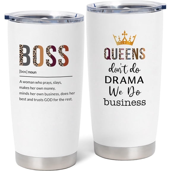 Boss Lady Gifts for Woman, Bosses Day Gifts for Women Tumbler 20oz, Boss Gift for Women, Bosses Appreciation Gift for Woman