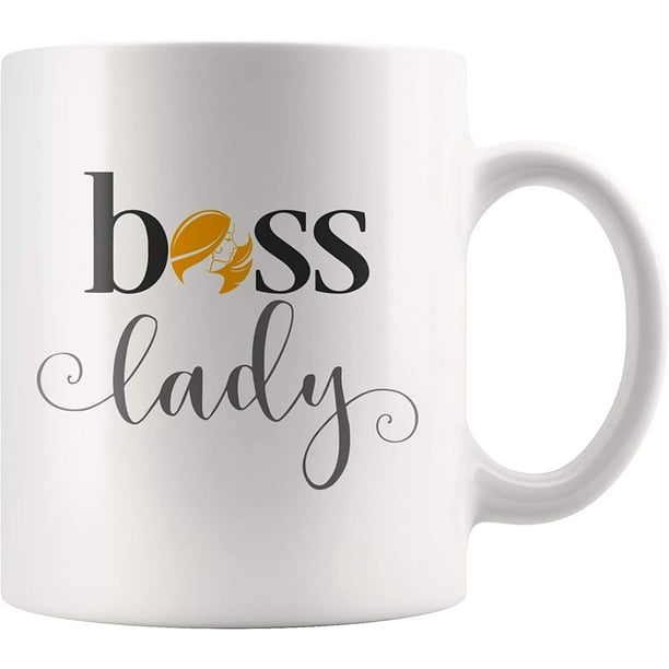 Boss Lady Mug Birthday Christmas Cool Gifts For Women Bosses Gifts For 