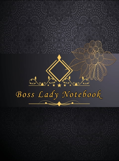 Boss Lady Notebook: Lined Journal, Gold Notebook, Lady Boss Book, Boss Gift (Hardcover)