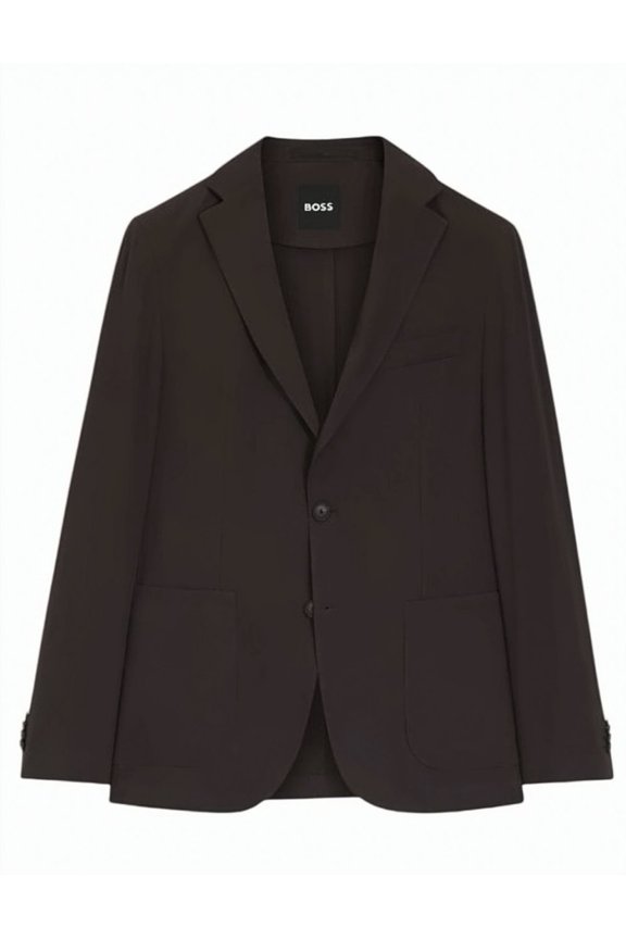 Linen Blend Notch Lapels 2 Jacket (Men's)