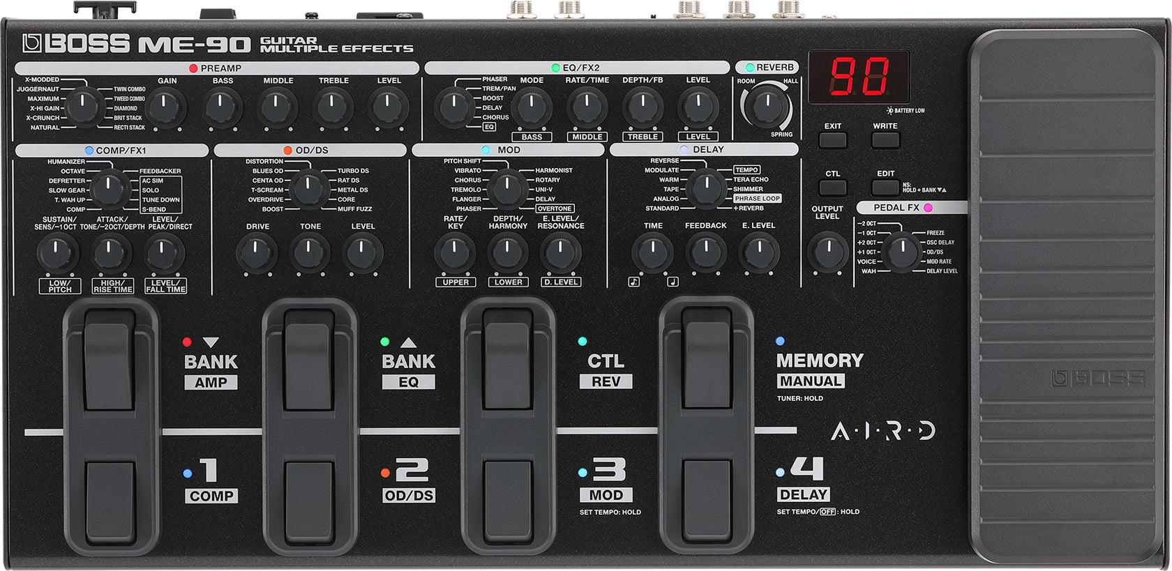 BOSS ME-90 Guitar Multi Effects Pedal