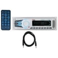 thumbnail image 1 of Boss MR1308UAB Single-Din Marine Receiver+Bluetooth, AM/FM, Aux, SD+Remote+Cable, 1 of 9