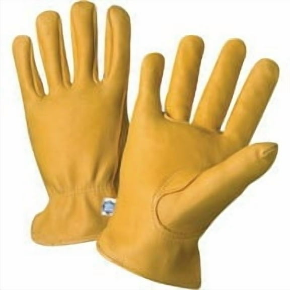 West Chester Protective Gear Deerskin Leather Driver Glove - Premium - Pair, Large