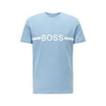 thumbnail image 1 of Boss Men's Slim-fit T-shirt in cotton with sun protection, 1 of 2