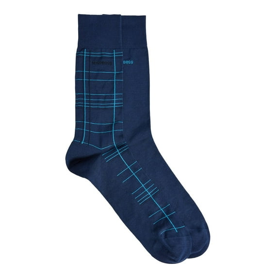 Boss Men's Two-pack of regular-length socks in a cotton blend