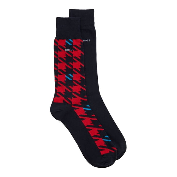 Boss Men's Two-pack of socks in a combed-cotton blend