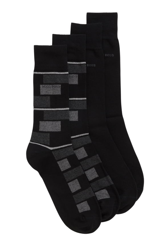 Boss Men's Two-pack of socks in a combed-cotton blend