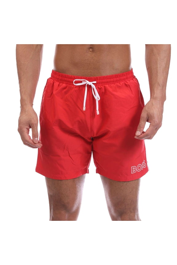 Mens Logo Swimming Trunks