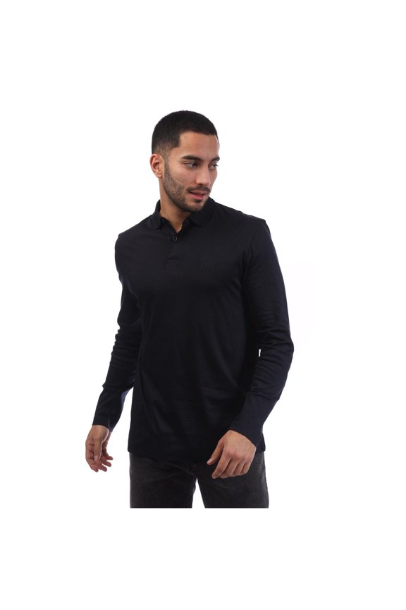 Mens Pirol Long-Sleeved Polo Shirt