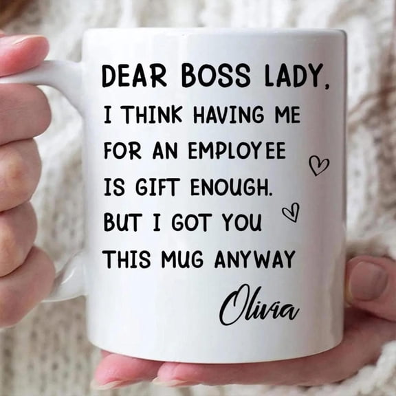 Boss Mode On Every Day, Personalized Custom Boss Lady Mug, Funny Gifts For Coworker, Work Bestie, Boss, Bekilab Ceramic Coffee Mug, 11oz 15oz Gift