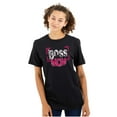 thumbnail image 1 of Boss Mom Funny Cute Mothers Day Women's Plus Size Graphic Tee Brisco Brands 5X, 1 of 5