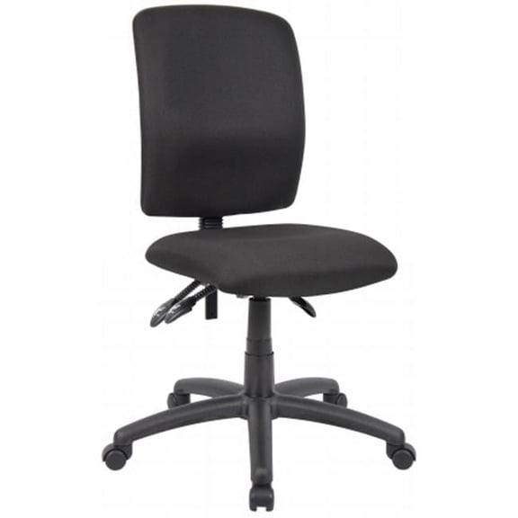 Boss  Multi-Function Fabric Task Chair - Black