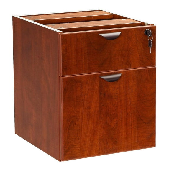 Boss N108-C 2 Hanging Pedestal - 3/4 File/Box - Cherry