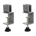 thumbnail image 1 of Boss NP02 2 Carton Bracket & Hardware Desk Clamp Panel for Plexiglass - 2 Pieces, 1 of 12