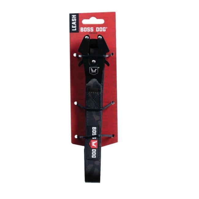Boss Dog Tactical Leash, Black Camo, 4 FT