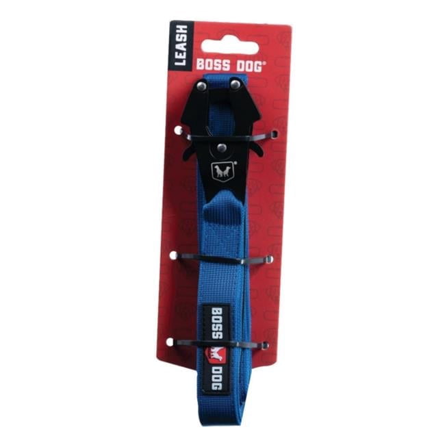 Boss Nation 850010391496 6 ft. Dog Tactical Dog Leash, Blue