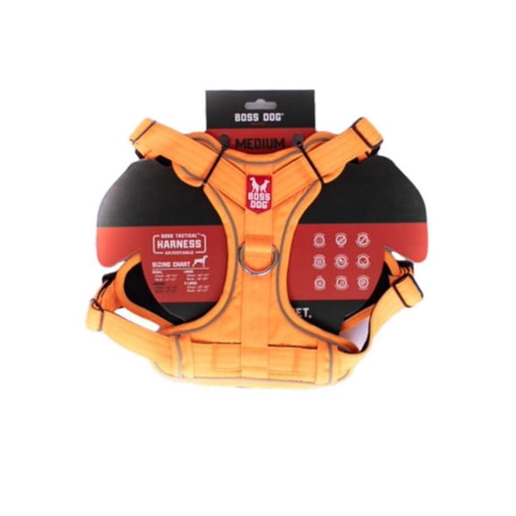 Boss Dog ProSeries™ Dog Harness, Medium, Hunter Orange