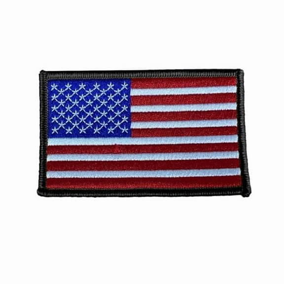 Boss Nation 850030579928 Dog Tactical Harness Patch, Full Color USA Flag - Large - 6 Each
