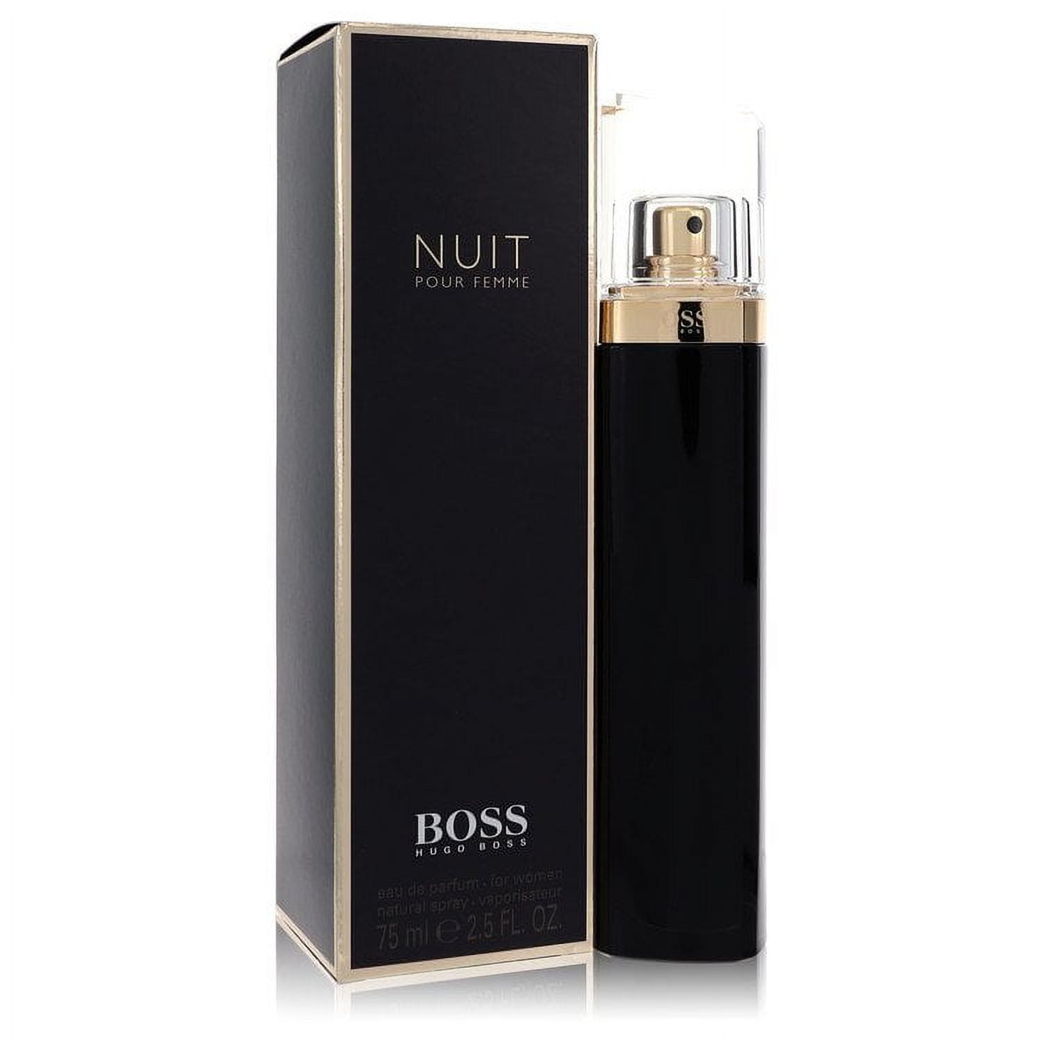 Boss Nuit by Hugo Boss Eau De Parfum Spray 2.5 oz for Female - Walmart.com