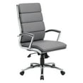 thumbnail image 1 of Boss Office Products CaressoftPlus Executive Chair in Gray, 1 of 12
