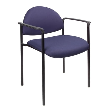 Boss Office Products Contemporary Style Stacking Chair-Blue