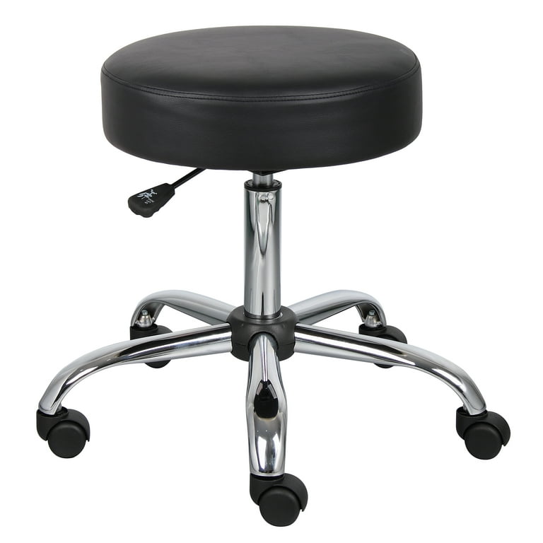 Boss Office Home Adjustable Medical Spa Rolling Desk Stool