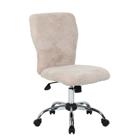 Boss Office & Home B220-FCRM The EX-traordinary Adjustable Desk Chair, Cream