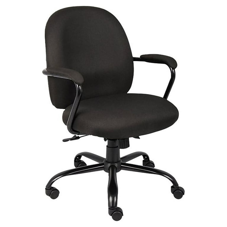 Office chair with padded cheap arms