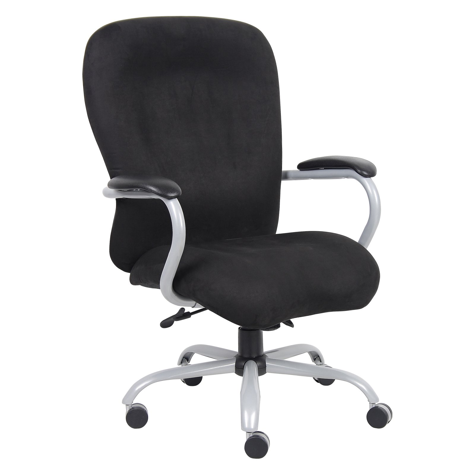 Boss Office & Home Big Man's Microfiber 350-lb. Capacity Office Chair, Black - image 1 of 3