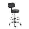 Fabric Drafting Chair (Cylinders: 22.5''-27''H or 26''-30.5''H)