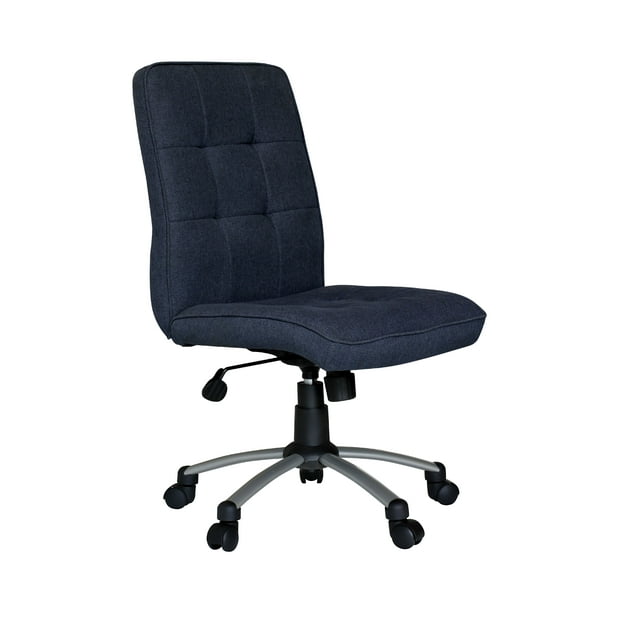 Boss Office & Home Donna Modern Mid-Back Armless Office Desk Chair, Multiple Colors